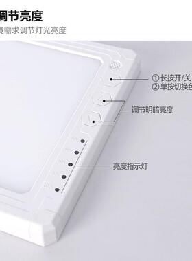 灯房车1v224V床车内改开装吸顶灯LED车内阅读灯带关三色ZNW触控