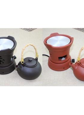 陶然炉泡茶ao384146器烧水壶煮仿砂古陶瓷紫壶电子工夫茶茶炉烧水