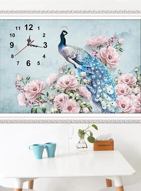 异形5钻石字画表孔PGV雀图十绣满钻客厅钻石绣202新款卧室餐厅时