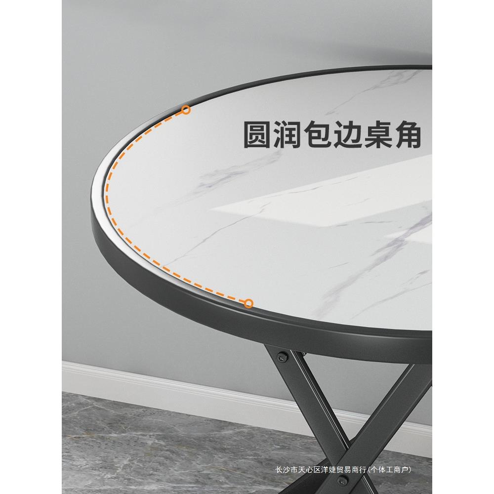 叠方桌四出租房用小餐桌简现代可折叠桌子折约XYC便携户外圆桌小