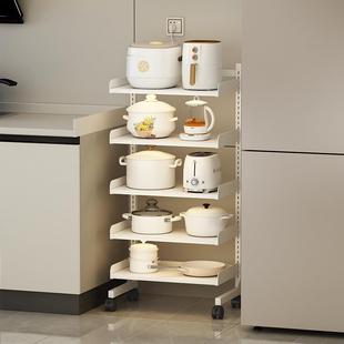 可调节厨房夹缝置架落地多宽25c隙m小型冰箱缝物极层窄靠墙 M528