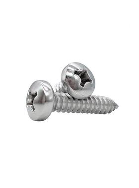 304不锈钢美盘头十字自圆头十字攻自攻自制4钻螺钉#6156#8#10#12#