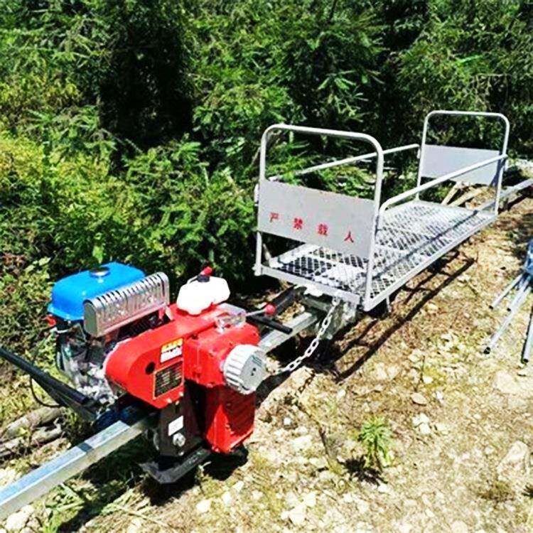 单轨运输运车辆搬运车汽LQO油轨道输车单山地果园农业单轨运输小