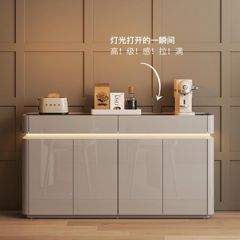 轻收奢餐边柜体靠墙现C100代简约客储厅隔断一物纳柜超薄餐边柜置