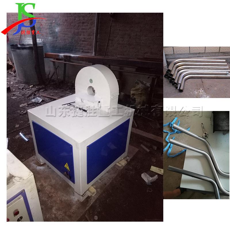 建筑工程弯管砂光机 小型弯曲圆管抛光机 全自动椭圆扁管打磨设备