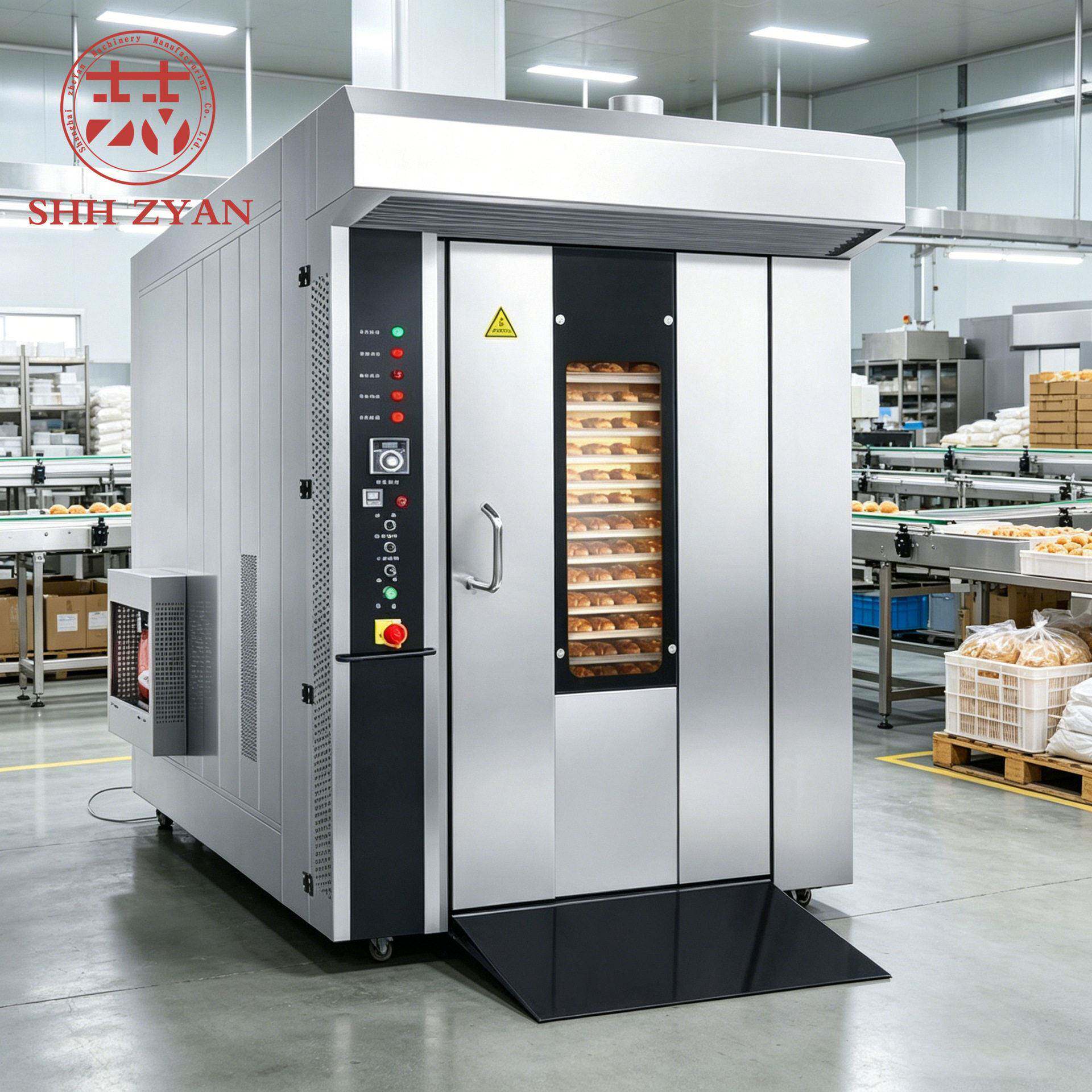 欧款热风旋转炉 Hot Air Rotary Oven 欧式面包旋转烤箱跨境定制