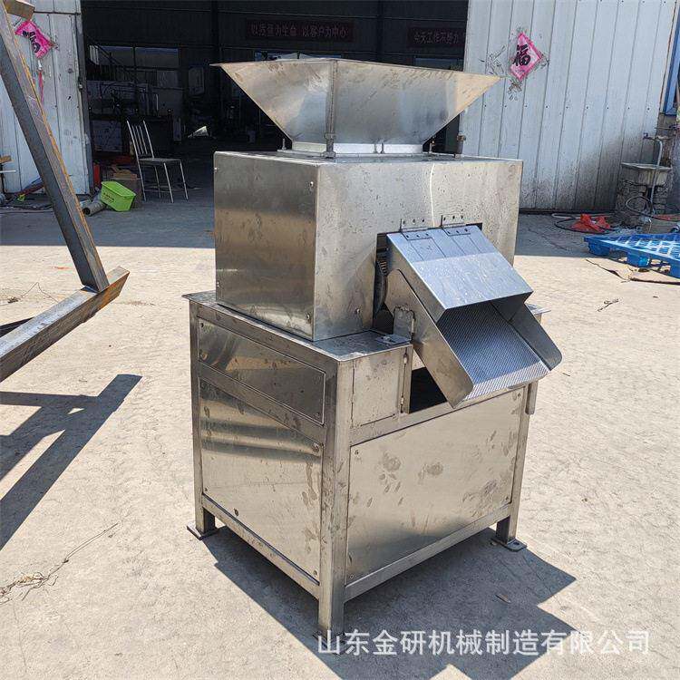 西柚百香果对辊榨汁机果冻橙小金桔螺旋压榨机大型商用鲜榨果汁机