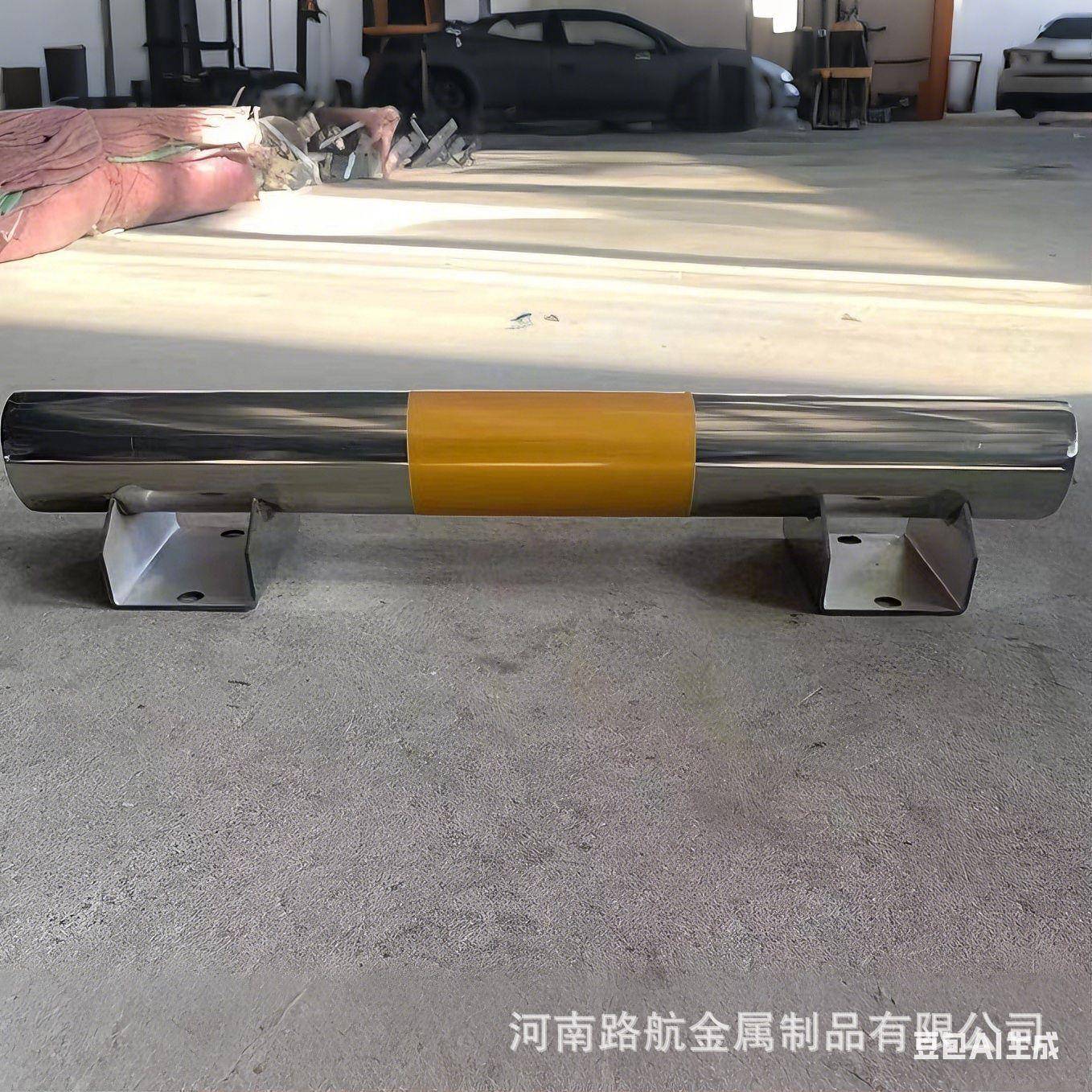 钢管不锈钢定位器车轮挡车器车位限位器止退器挡车杆汽车防撞地挡