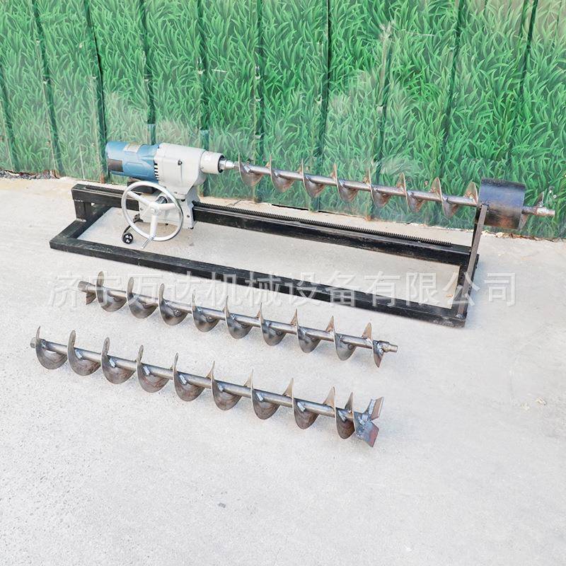 水钻顶管机小型液压非开挖过路钻孔穿管机地下穿越过道打眼设备