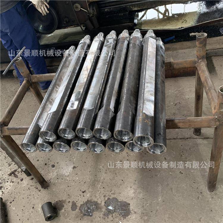 三棱钻杆 地质勘探用三角钻杆 矿用探水探瓦斯三棱刻槽钻杆型号全