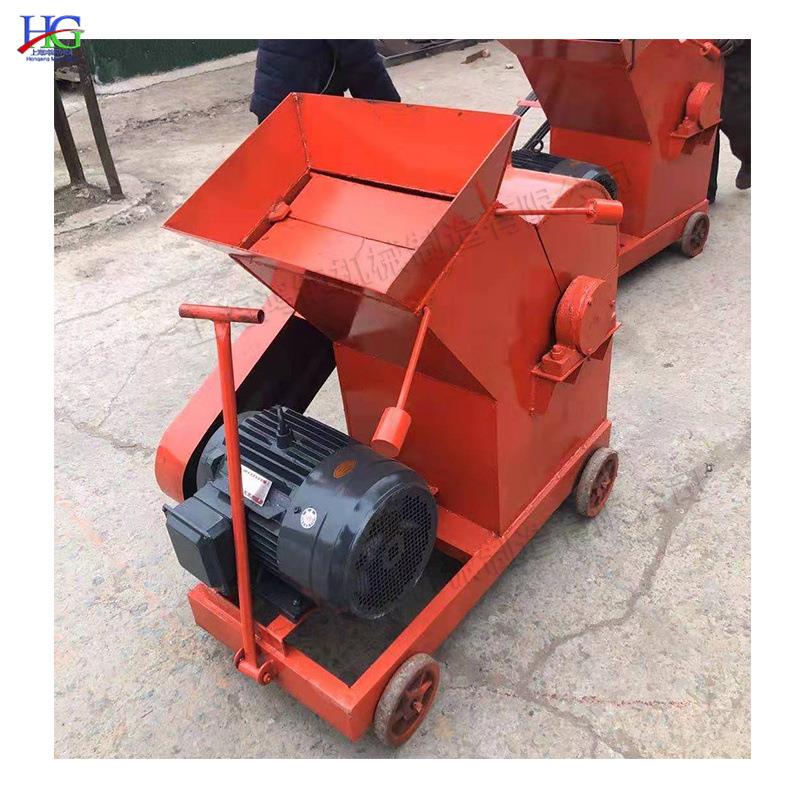 小型台式加气块移动式破碎机 电动工地锤破机 啤酒瓶pulverizer