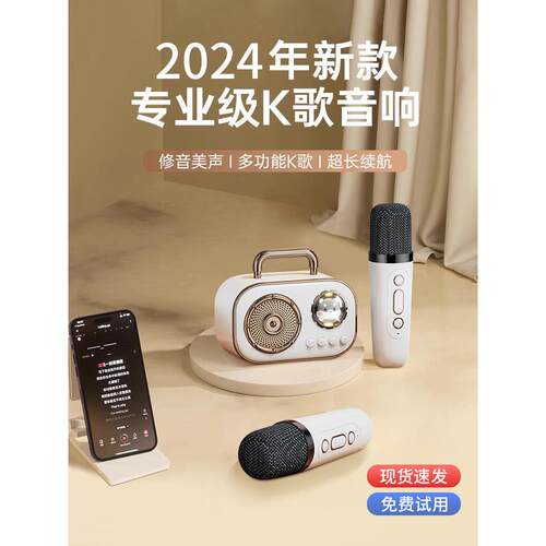 麦克风和音频集成麦克风的家庭Ktv儿童唱歌蓝牙扬声器2025新的男