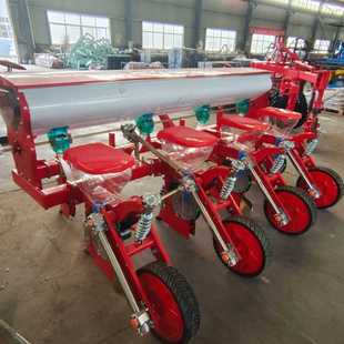 玉米种植机 厂家 出口型玉米大豆播种机 4行3行长箱子 不锈钢斗