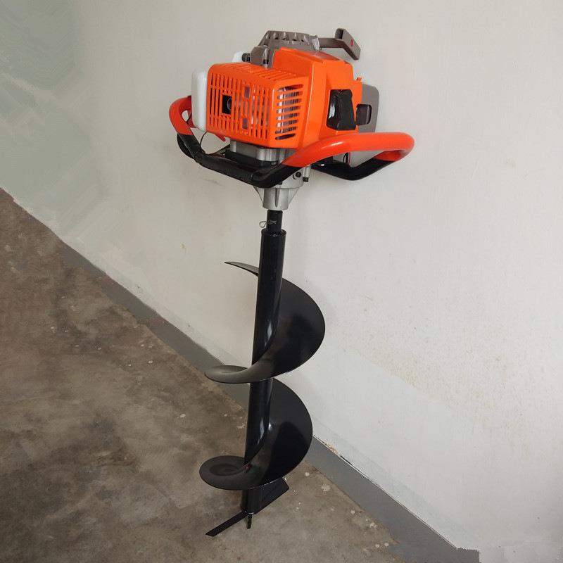 地埋桩车载打眼式大马机TJS力便捷植树工打洞机