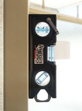 亲和3测定企牌高精便携水平尺3鹅GDN管水平45/9度0°挂钩10/15cm7