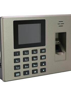 FH06指纹勤机员工上下班签到机卡机手中文版（指识考打别智能一体