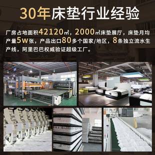 租m民宿家用弹床垫硬垫厂家护房脊护腰BVO环保椰棕床簧垫20c厚