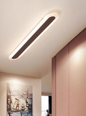 过走廊灯现代简约创灯意长条led吸顶入户门厅道79419玄关衣帽间灯