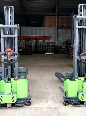 厂家739新款.61.8米全电7动自1提堆高车0.吨1吨便携式随货登高车