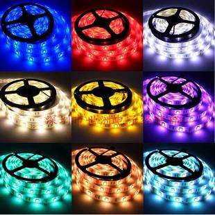 505RGB灯条七彩滴胶防水12V50500L带E调D灯无线触摸光器套装