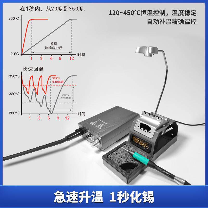 国产T15智能数显焊台秒温1可恒温手机升维修焊接工具1C1AJO15烙铁
