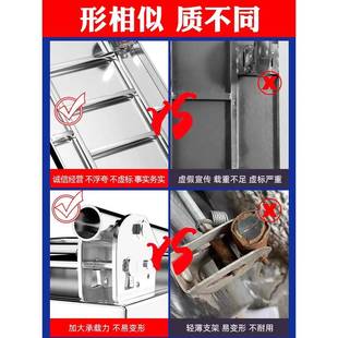 202不锈钢平板车运小推车拉货3041不锈4钢手推车拉车厚搬加家用拖