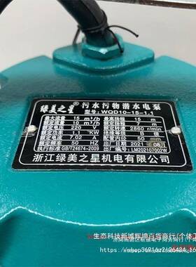 t水泵WQD10-SMM1-1.1小型2潜水污水泵20V抽水泵5WQD15-15-1不k锈