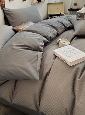 冬季纯0棉被套15020单件100全棉EX202305床单2000x23格x子被罩1.5