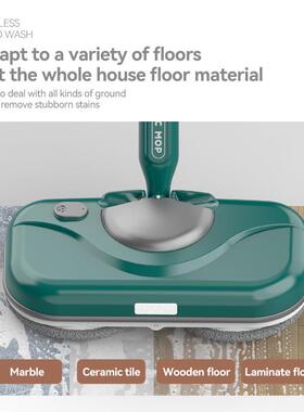 境供跨便携无直体线电动拖k350把全自动智能家用充电多功能一拖地