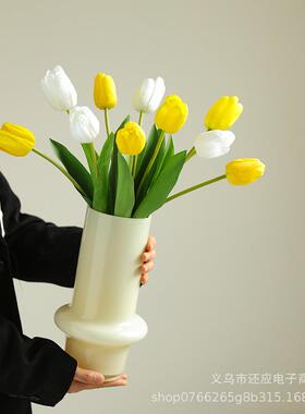陌歌手感郁装金花香假花仿真摆设客厅餐桌插花花客厅饰花OYK艺玻