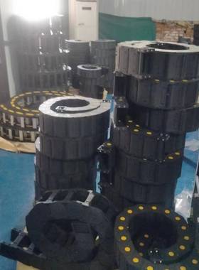 ITF全封闭拖尼龙链雕铣线缆油机管穿线弯双向曲厂家耐油