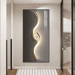 现箱代光轻奢入关DBX-PS59户玄电表装饰画过道壁画发正对门油画布