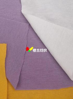 1988#40s1*1罗纹布180gTR针织弹力面料夏季T恤布料42元/kg约3.1米