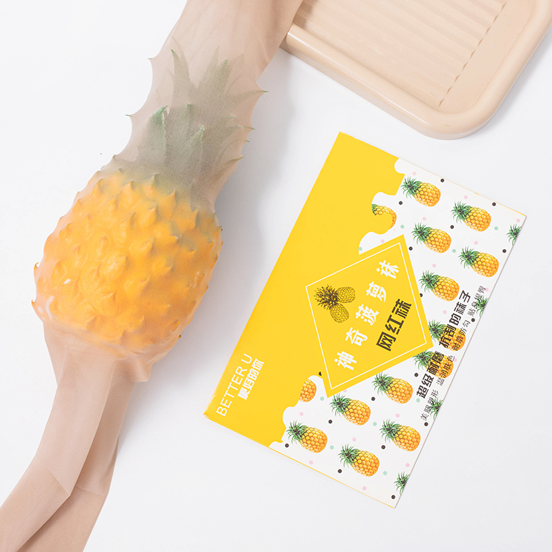 薄款菠萝袜厂家直发连裤袜