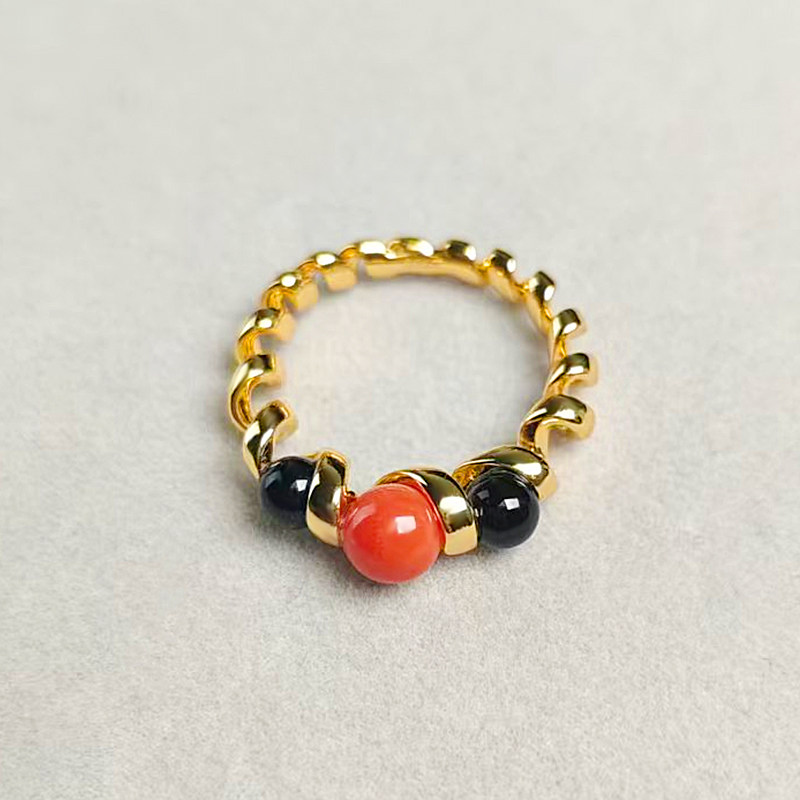 QUEENA.Z 珊瑚戒指 略有不同,珠宝/钻石/翡翠,珊瑚,淘宝优惠券,粉丝福利购,淘宝优惠卷