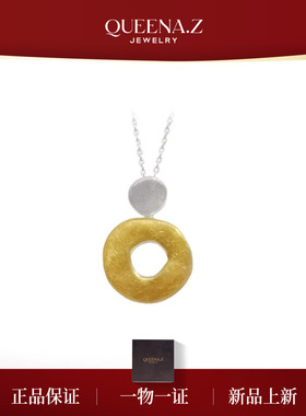 QUEENA.Z 跨界联名系列VEVAs925银女士轻奢原创设计项链女士项链
