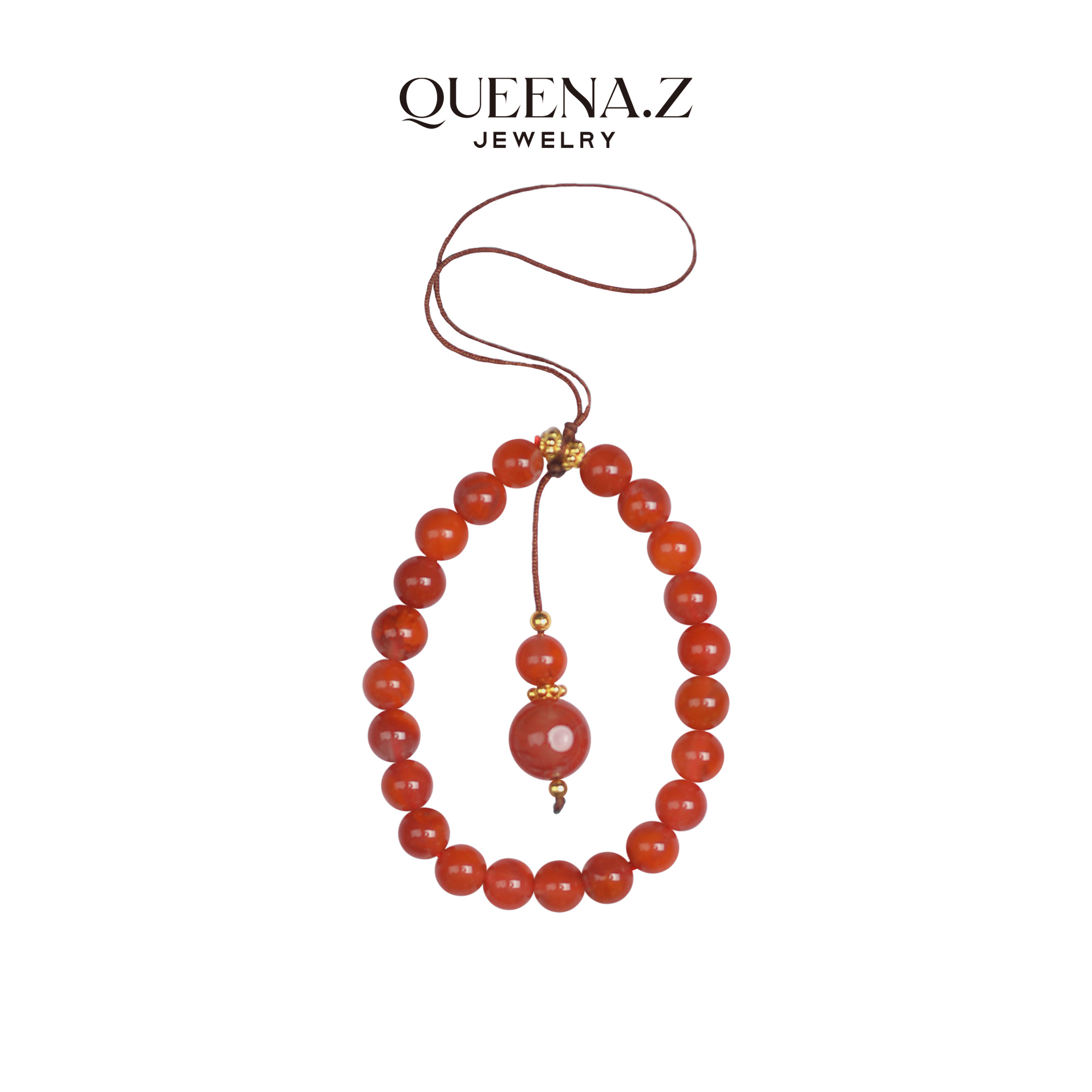 QUEENA.Z南红手机链HH640509002