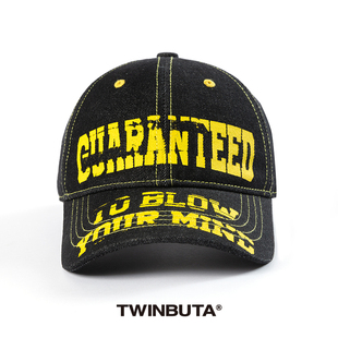 TWINBUTA 叛逆丘比特|水洗撞色丝网印棒球帽