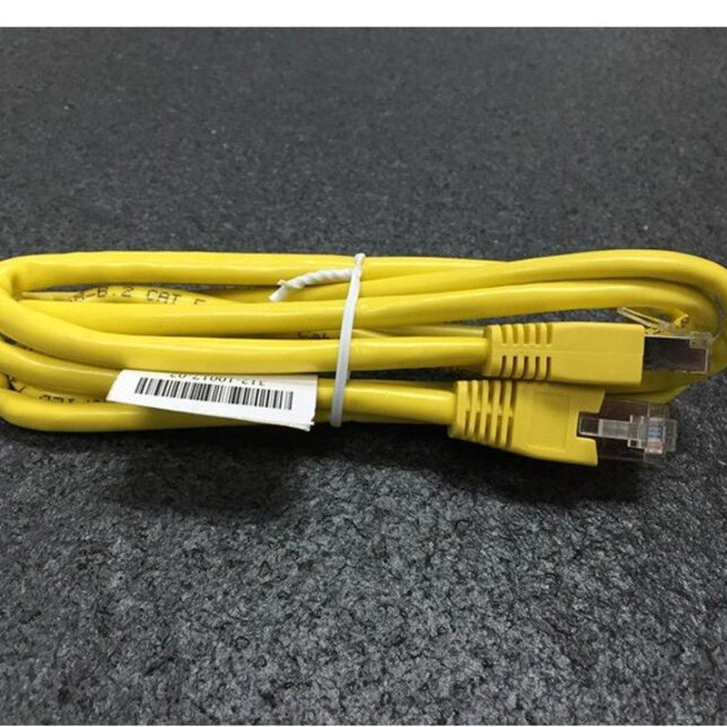 50条一包 网络跳线成品黄色灰色8芯短网线带水晶头1米网线