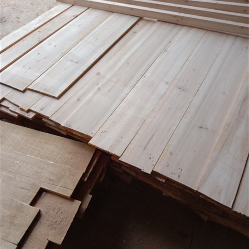 装修板子实木板1*10*198cm杉木长条板护墙板两面抛光天然实木材料