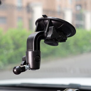 车载手机支架底座适配17mm球头前挡风玻璃超大吸盘式汽车导航改装