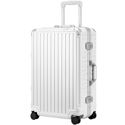 铝框行李箱24静音万向轮旅行箱包28大拉杆箱26登机箱20英寸密码箱