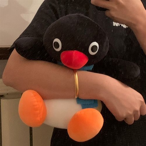 灵魂挚友//企鹅家族Ping毛绒公仔玩偶 你充不充Q币!