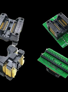 SOP SSOP TSSOP8/10/14/16/20/24/28/30/34/44镀金测试座烧录座