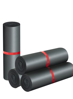 黑色灰色快递袋防水塑料快件袋包装袋服装发货物流打包防水袋