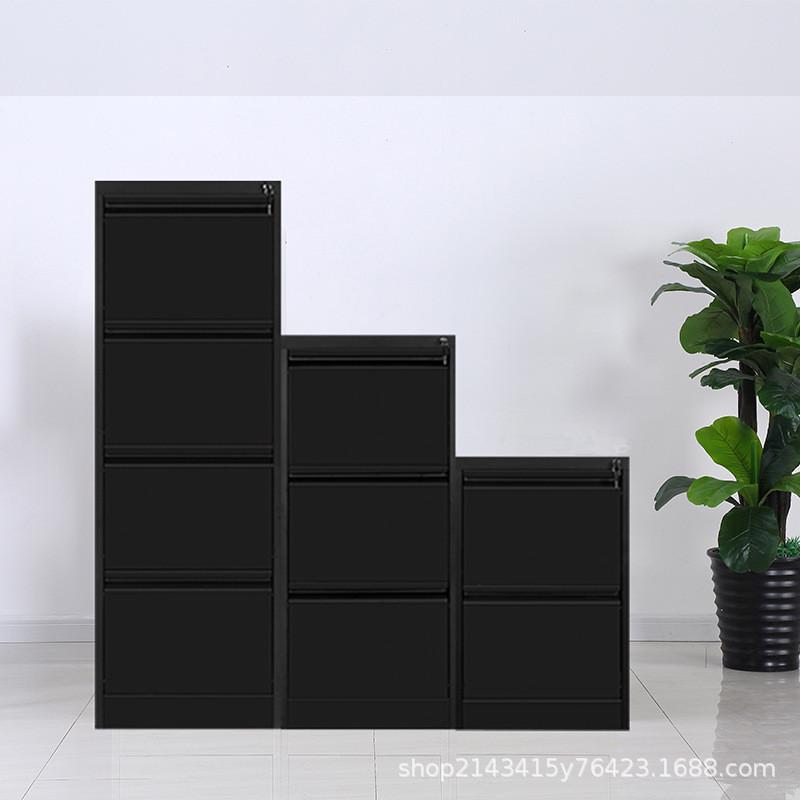 挂捞柜三四斗卡箱文件柜a4挂快劳资料抽屉式带锁铁皮档案柜矮柜