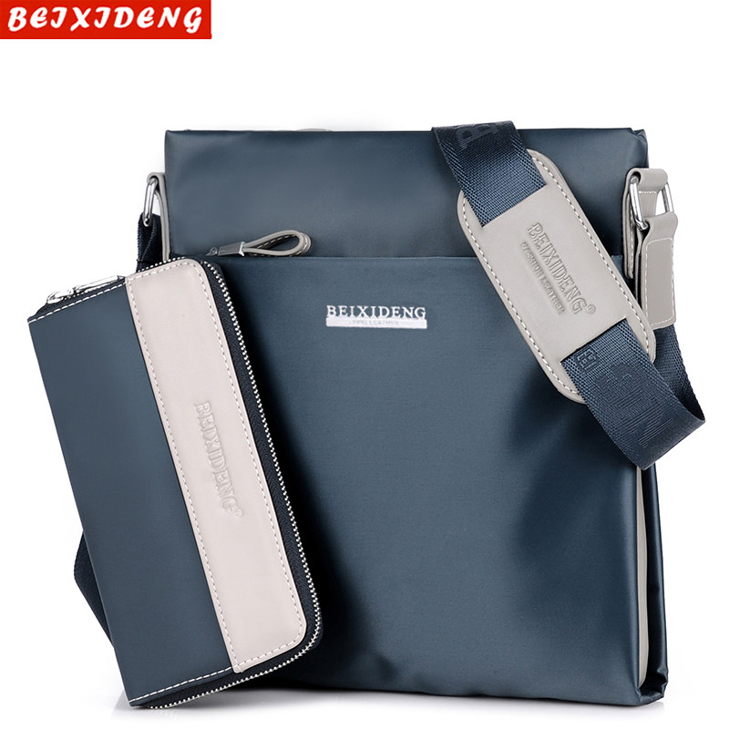 男士单肩包帆布男斜挎小包包背包休闲运动包时尚韩版潮跨包公文包