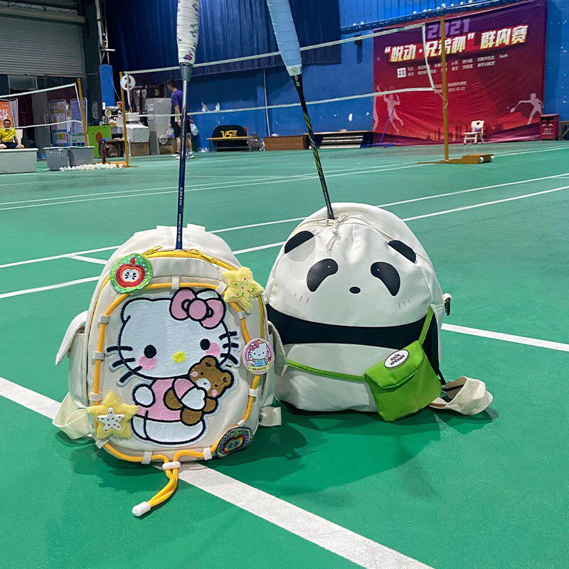 羽毛球包双肩背包大容量儿u童球拍收纳袋大号专用网球包高颜值书