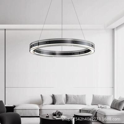 式极简客厅吊灯794设计师高全铜璃现玻代端简约意创意主卧室餐厅