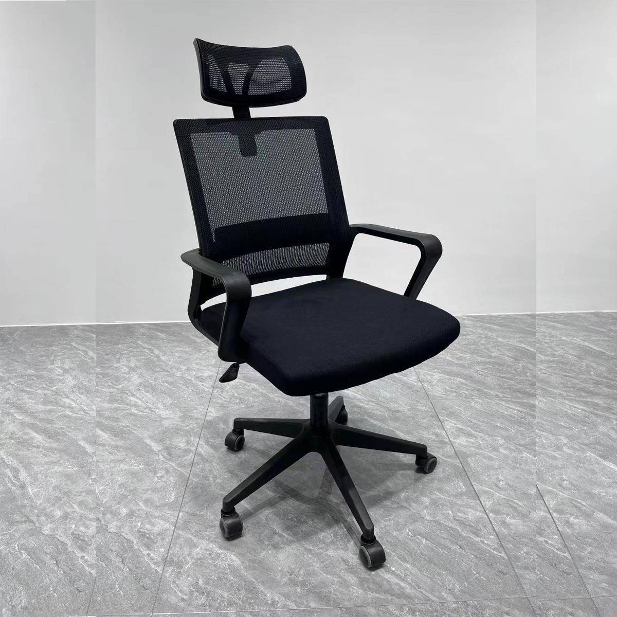 动转619Z移椅家用办公椅职员久坐升降靠背电脑椅厂家简约可人体网